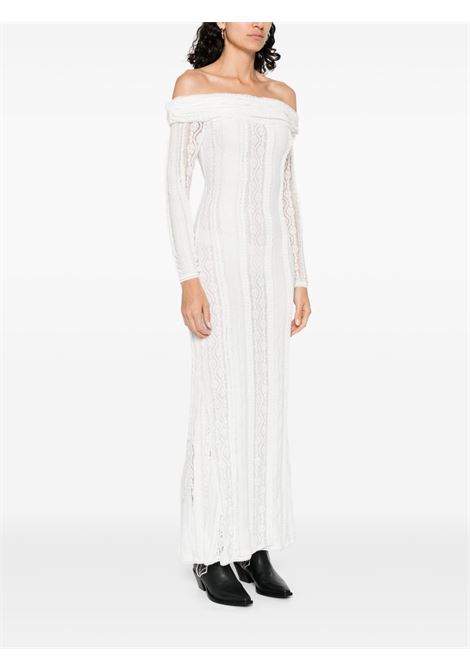 Abito lungo con spalle scoperte minerva in bianco Charo Ruiz Ibiza 1989 - donna CHARO RUIZ IBIZA 1989 | 255615WHT